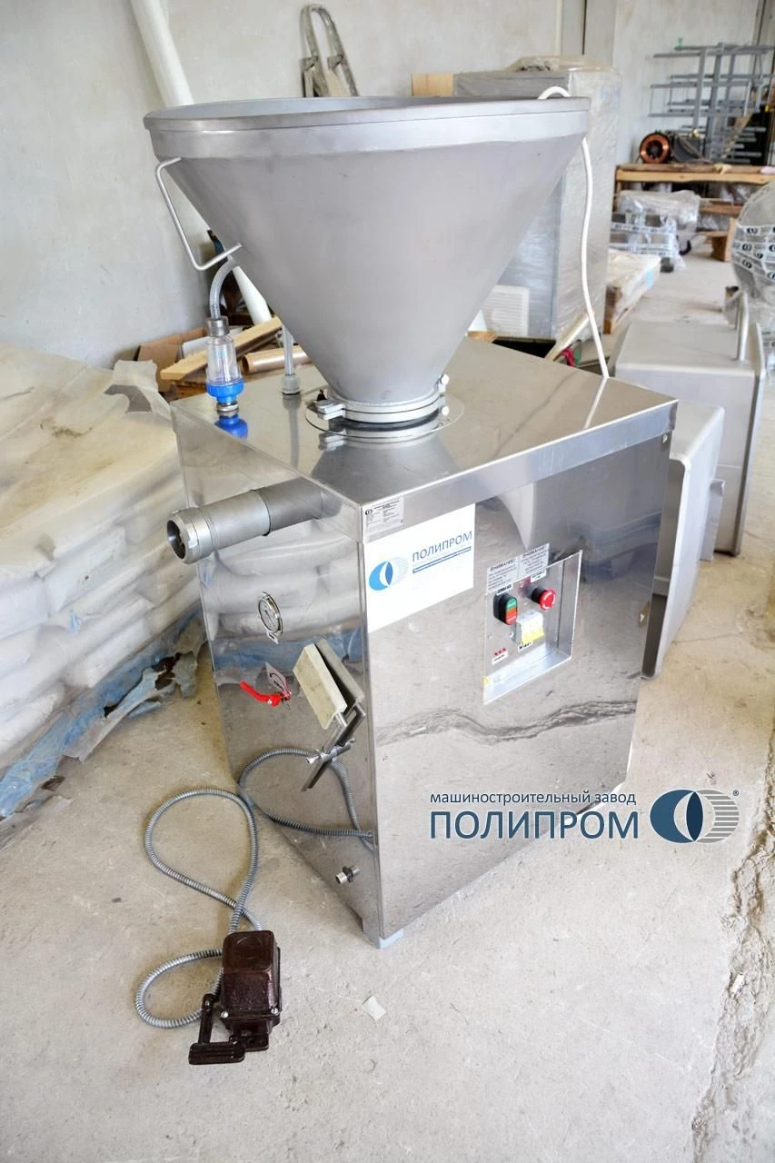 Vacuum Syringe VSHU-1M with Foot Pedal for Sausage Filling