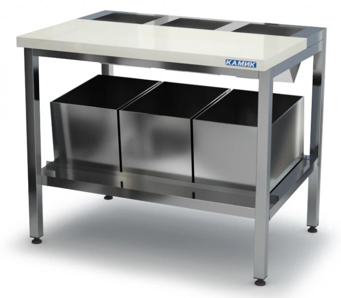 Commercial Food Preparation Table with Polypropylene Top