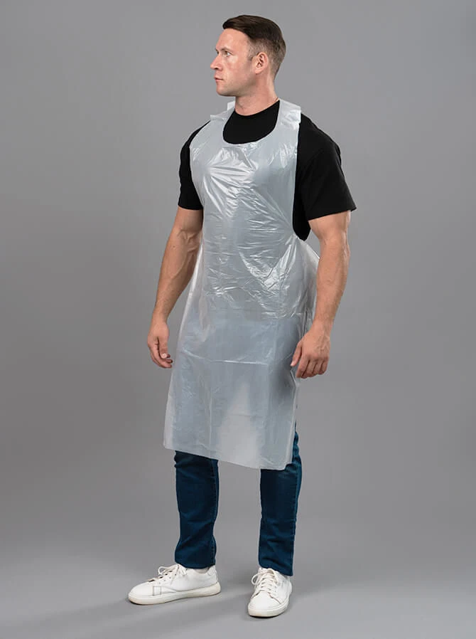 Polyethylene Protective Apron for Personal Safety from Contaminants Armidtech
