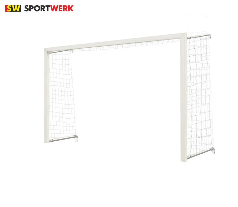 Aluminum Folding Handball Goals 3x2x0.6m for Wall Mounting