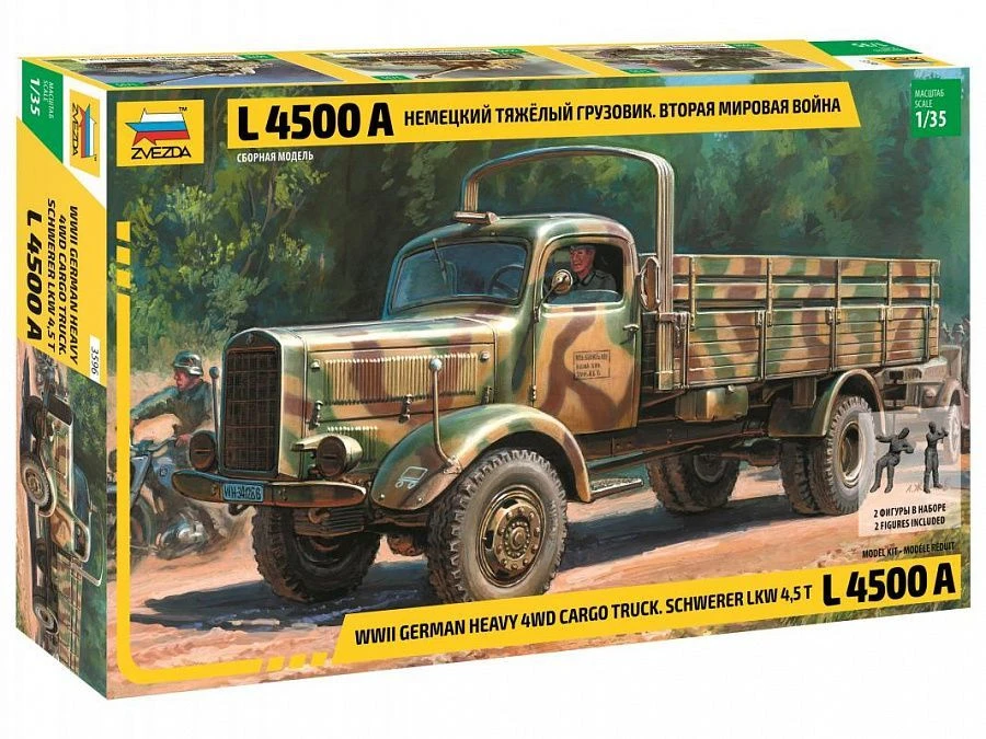 German Heavy Truck L4500A Model Kit