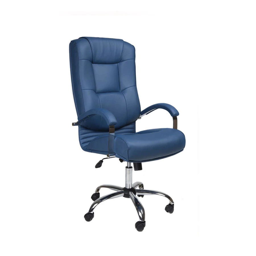 BILL Metal Frame Chair with Textile Upholstery and Plastic Elements