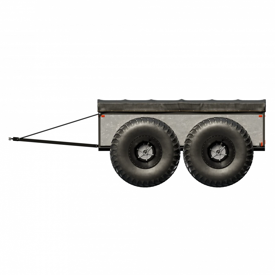 Burлак P-02.021 Removable Canopy Cargo Trailer