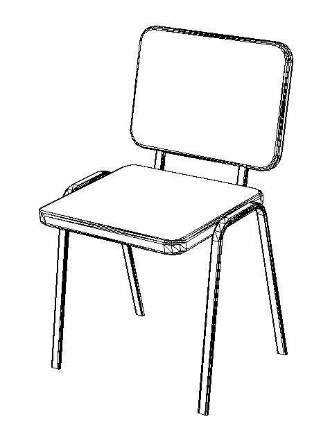 Student Chair - Ergonomic Design for Comfort and Support