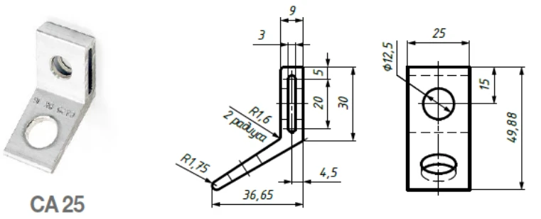 SIP Branch Anchor Bracket CA25