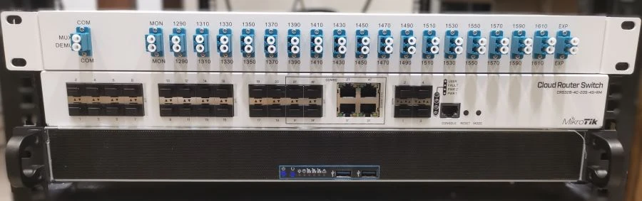 Modular Optical Gateway for Duplex Gigabit Communication - ШОМ.СТ03-2.1.0