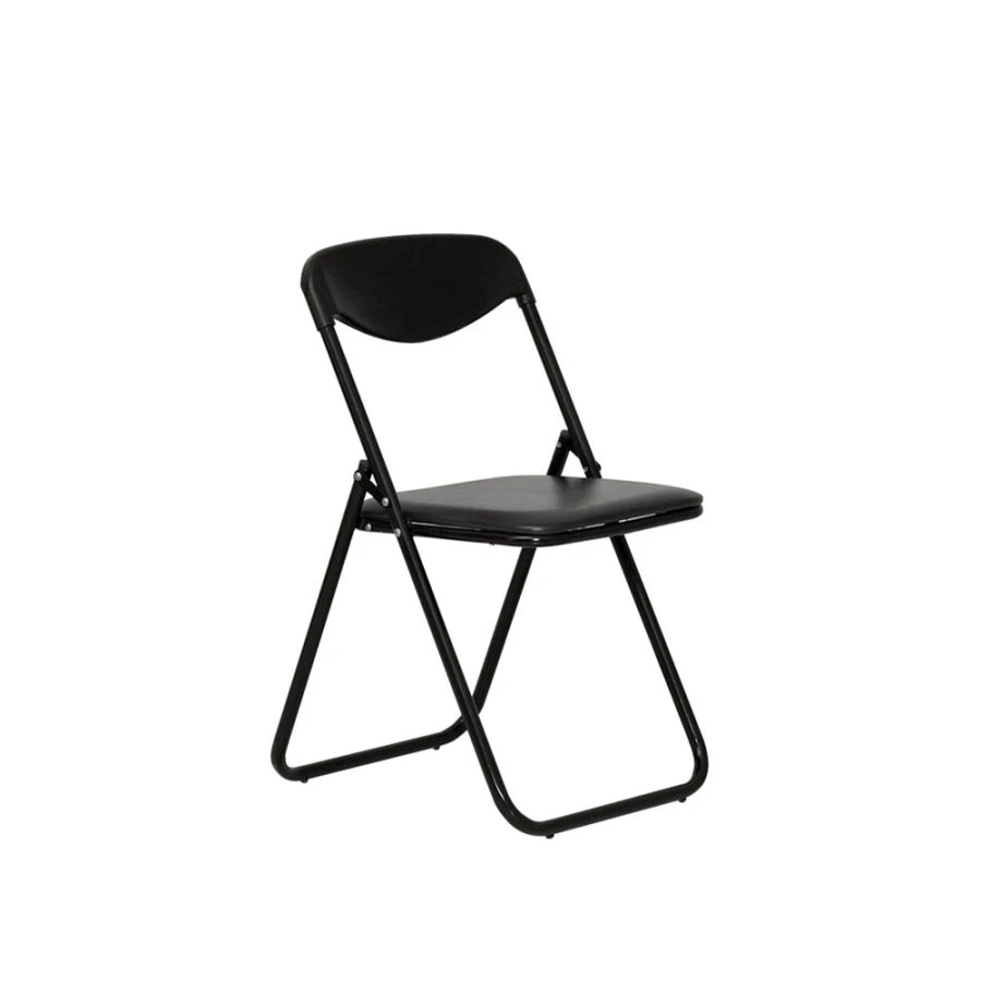 JACK Non-Rotating Metal Frame Chair with Textile Upholstery