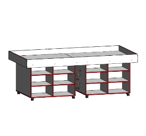 Robotics Worktable S.R.1 - Wooden Office Furniture