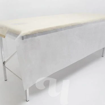 Comfortable SMS Bed Sheets Roll - White 200x80 cm (75 sheets/pack), Art. 600-492