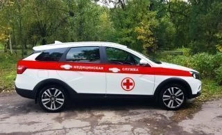 Medical Service Vehicle LV00, Model LVS00M, Category M1 on LADA GF Base, Model GFК440