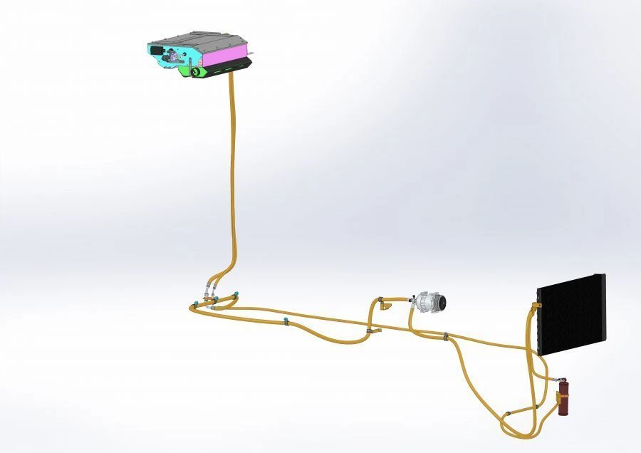 August Climate System for Tractor RSM-3001