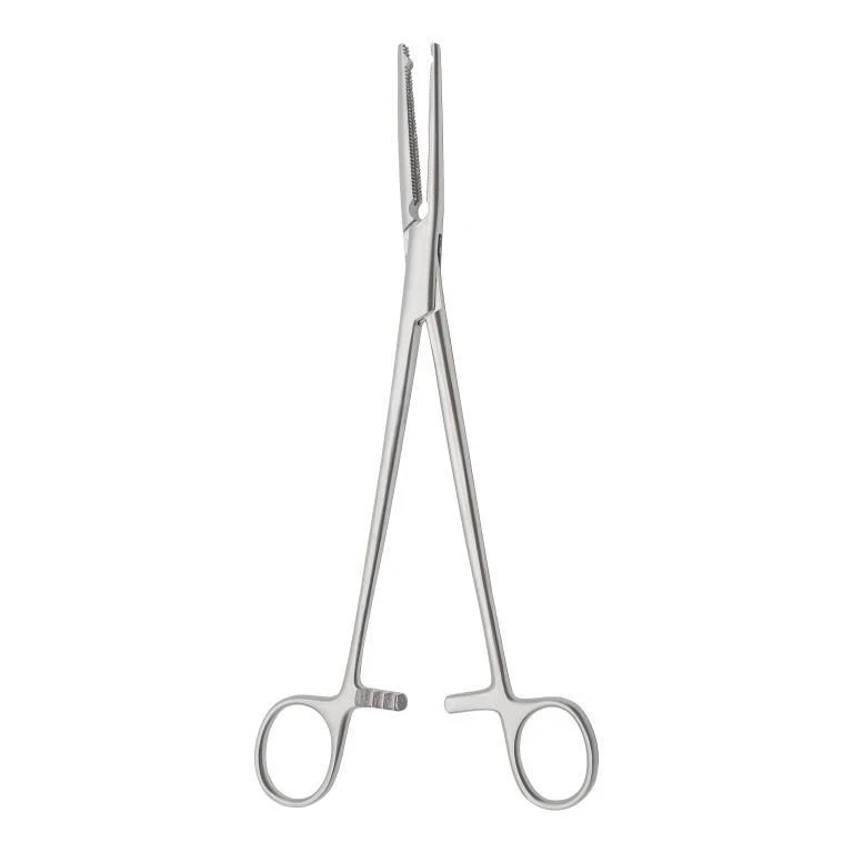 TZ-01-270-22 Straight Rigid Clamp for Vaginal Surgery, 220 mm