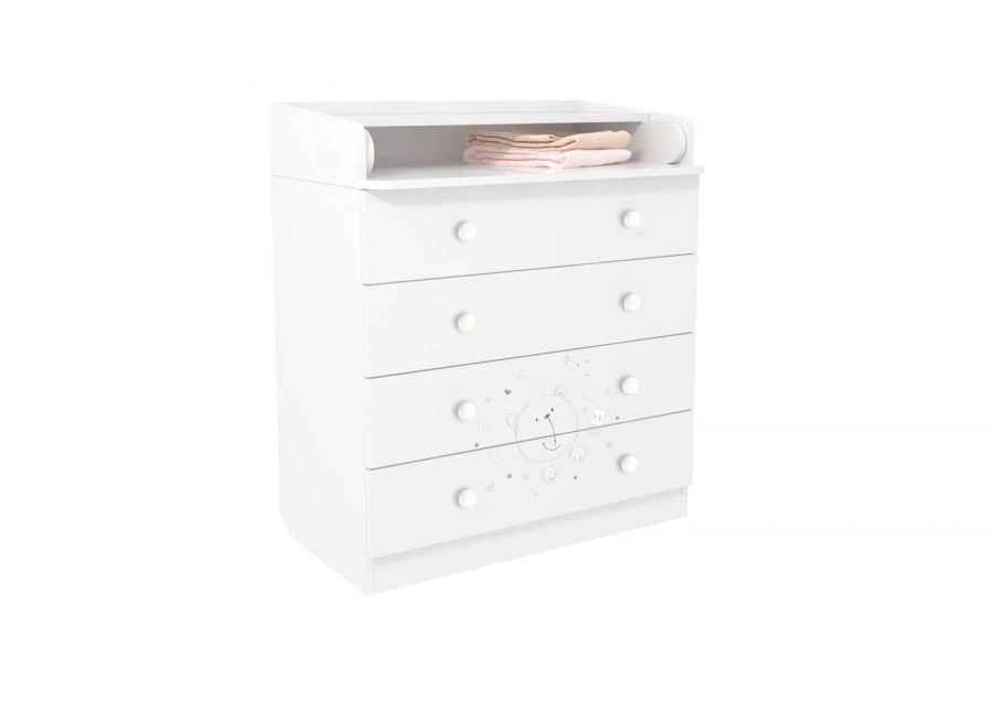 Children's Chest of Drawers Polini Kids French Teddy 1580