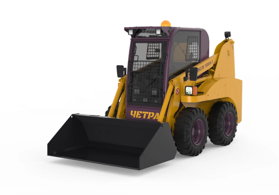 Compact Pneumatic Wheel Loader MCSM 1000M