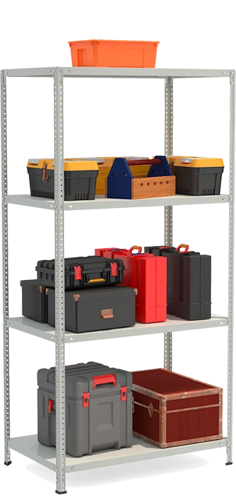 Reinforced Metal Shelving Rack STF Model 1064-2.0