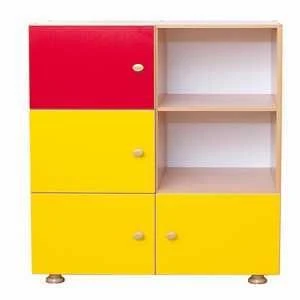 Modular Shelf Cabinet with Adjustable Feet