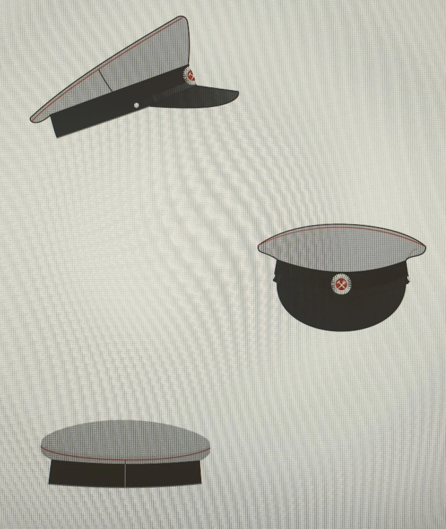 Uniform Hat for Train Workers - RZD Model