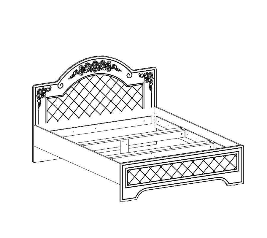 Wooden Bed for Adults