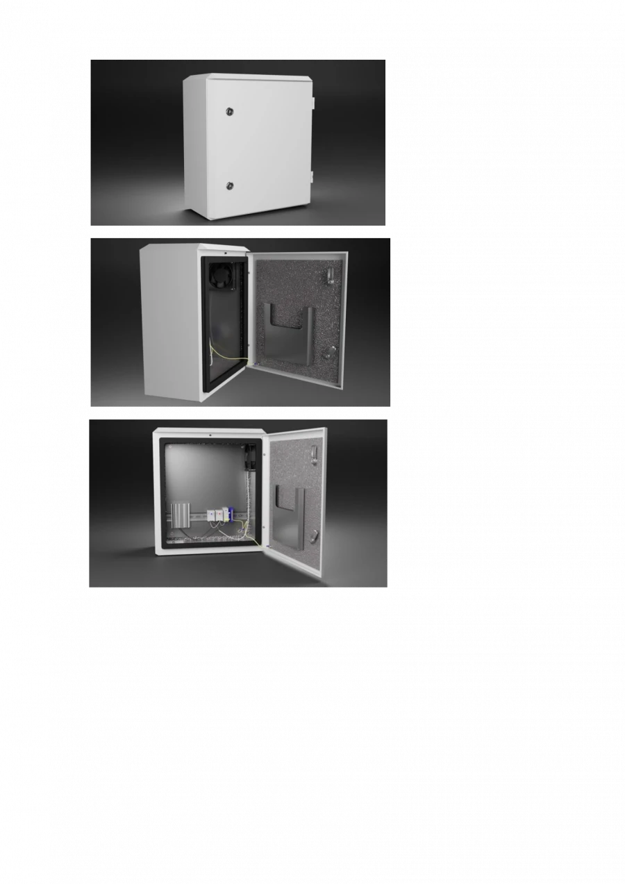 Thermocabinet with Mounting Panel TSH Series
