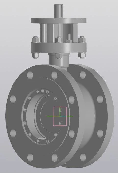 Carbon, Alloy, and Stainless Steel Rotary Disc Valves - STK-ZDP Type