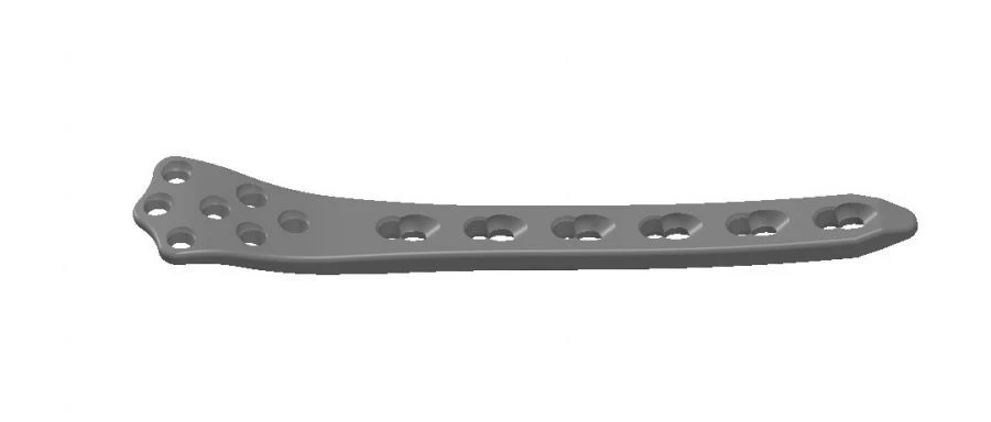 Distal Femoral Condylar Plate with Angular Stability, Model 90.36.XX