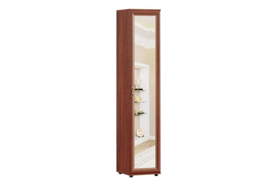 Alexandria LD 125.001.000 Swing Door with Mirror (Walnut Finish)