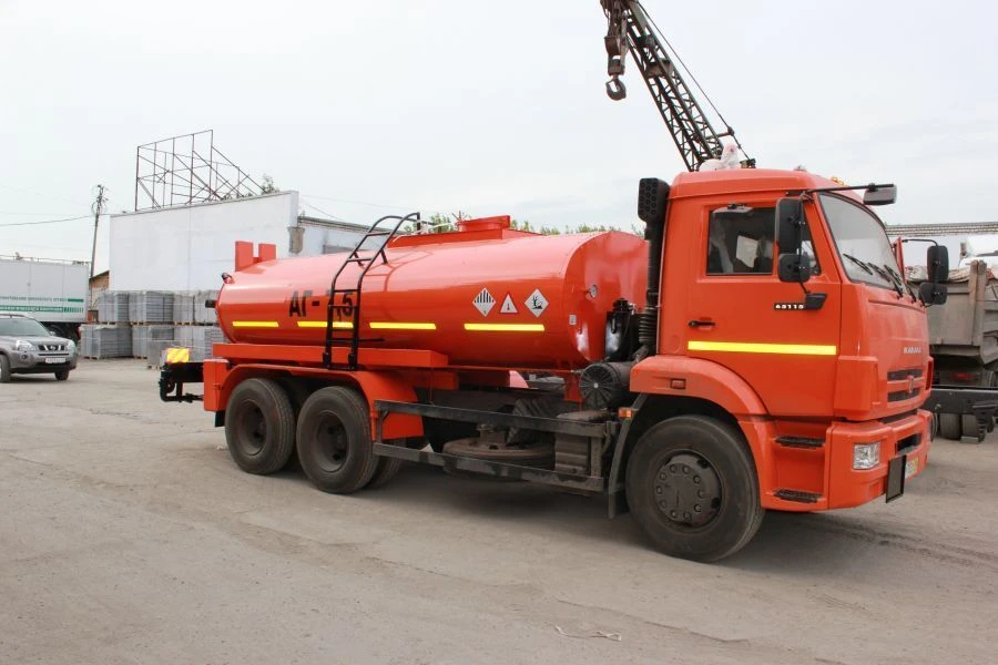 Bitumen Sprayer AГ-65111 on KAMAZ-65111-50 Chassis