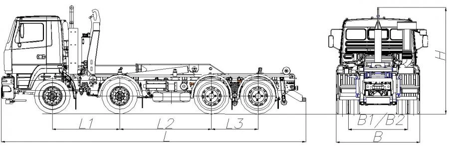 Multi-lift Self-loading Machine MK-3561-14
