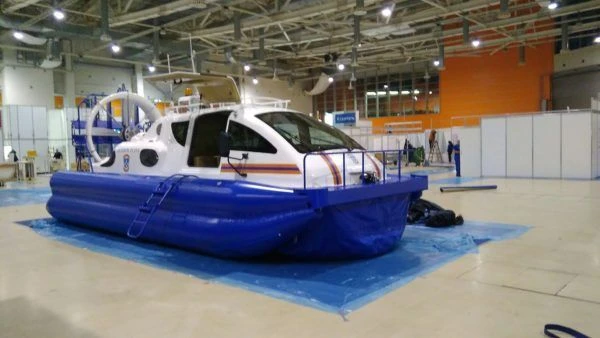 Small Amphibious Hovercraft "MARS-10" for Passenger and Cargo Transport