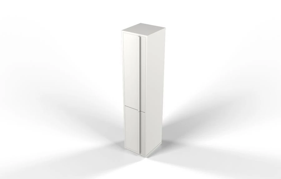 High Document Shelf with Solid Doors R2