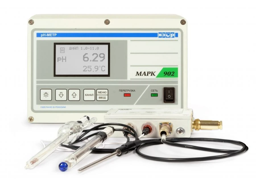 Online pH Meter MARK-902 for Flow and Immersion Use