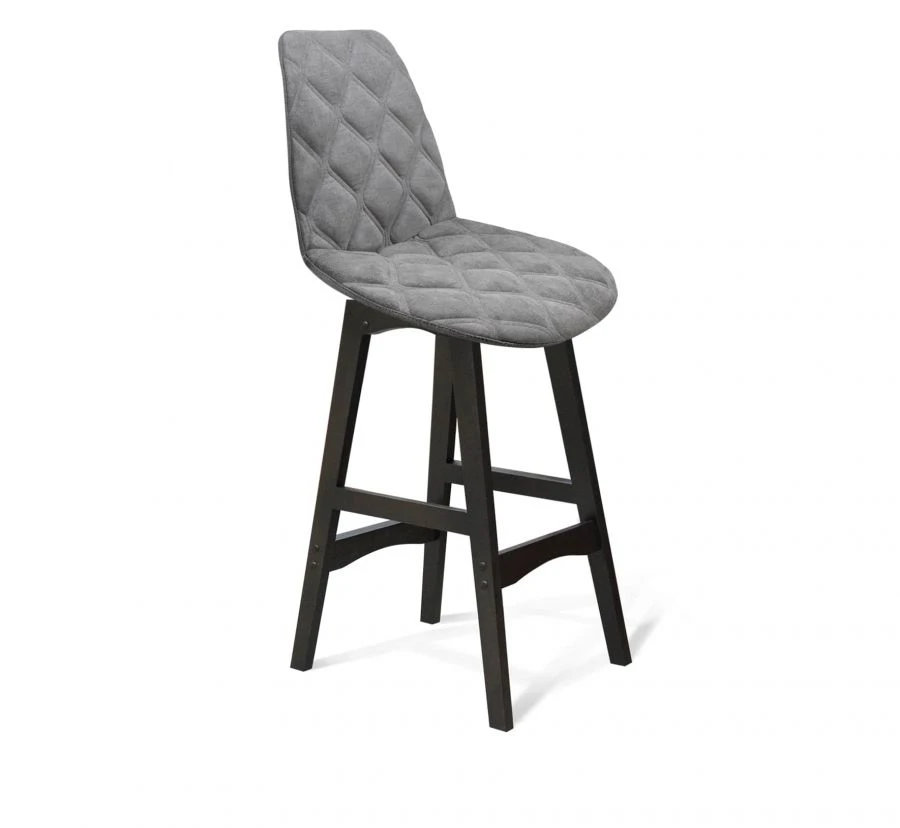 Sheffilton SHT-ST29 Semi-Bar Stool with Microvelvet Seat