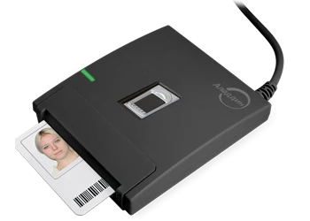 Aladdin SecurBIO Reader with Fingerprint Scanner, Model ALDE.467239.001-002