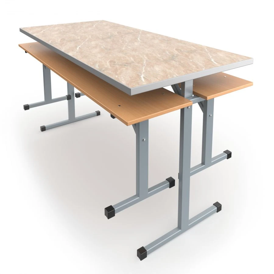 Dining Table for Bench Seating, 120/150/180 cm Sizes