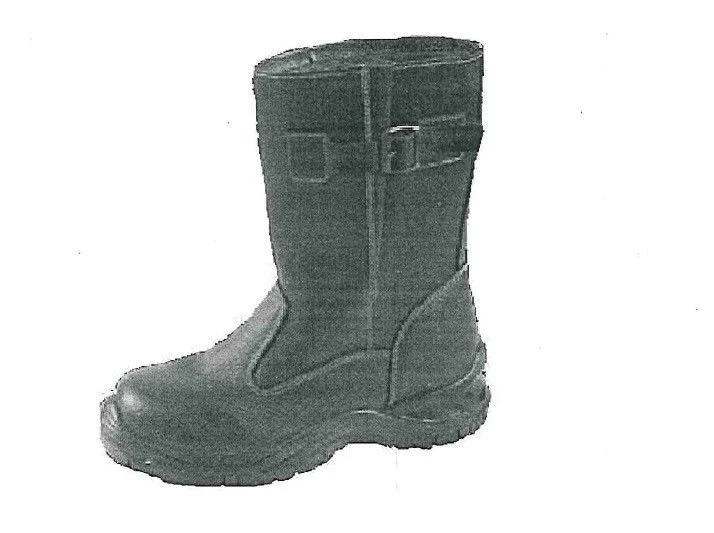 Fire-Resistant Leather Safety Boots for Workers with Mechanical Protection" CoM-02