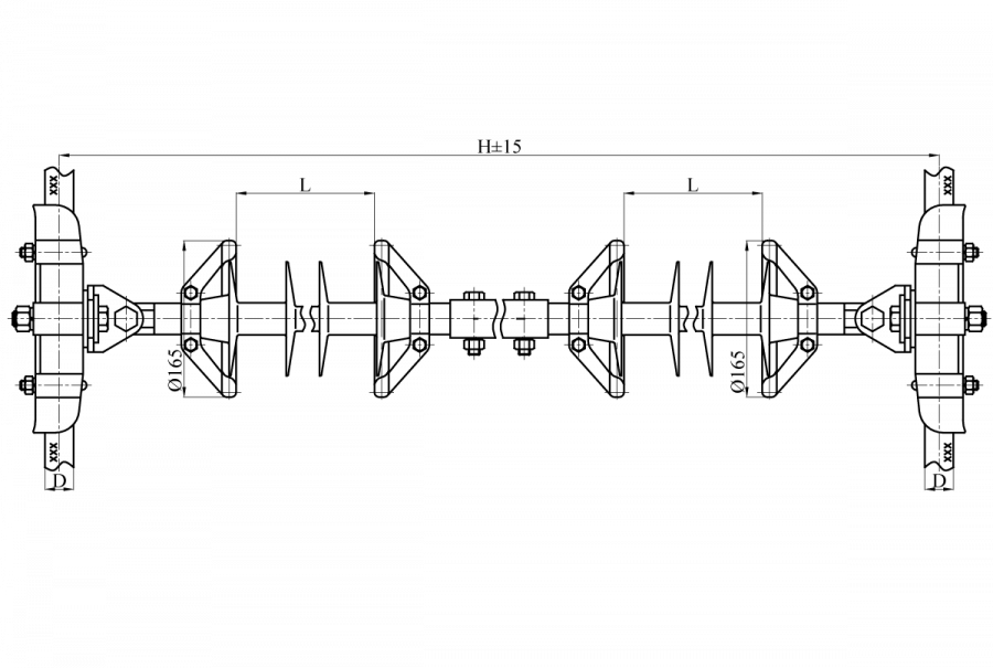 Insulating Interphase Spacer RMI 60/110-4500-4