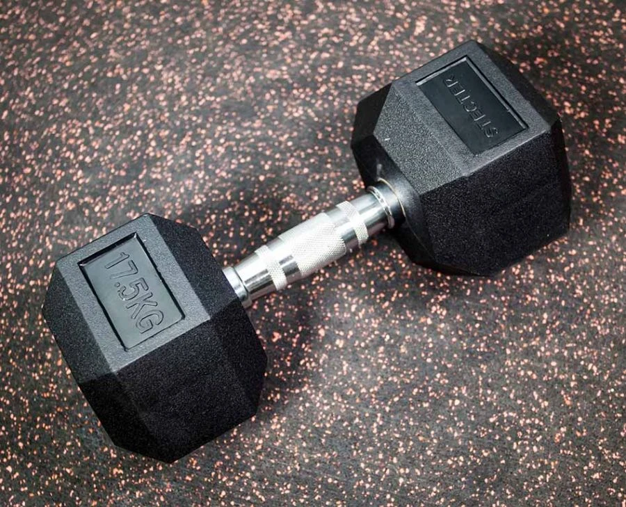 Hexagonal Dumbbell 17.5 kg