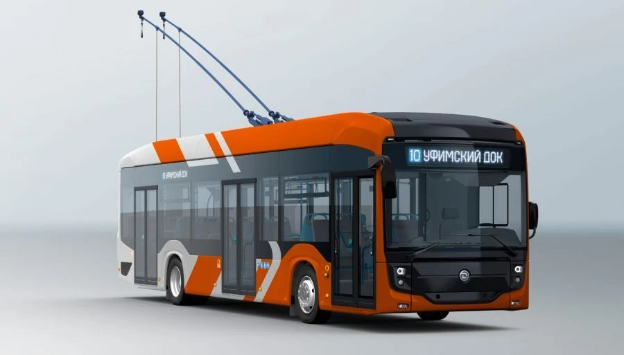 Low-Floor Passenger Trolleybus UTTZ Model 6241.01 "Gorozhanin