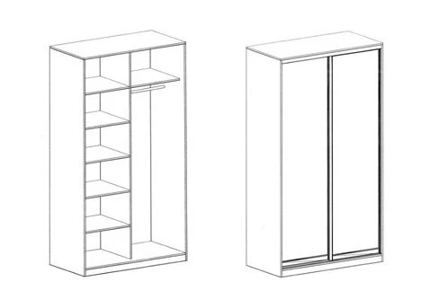 Stylish Sliding Wardrobe for Efficient Space Management