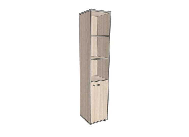 High Narrow Semi-Open Shelf 406*402*1980 mm AsSUZ-3