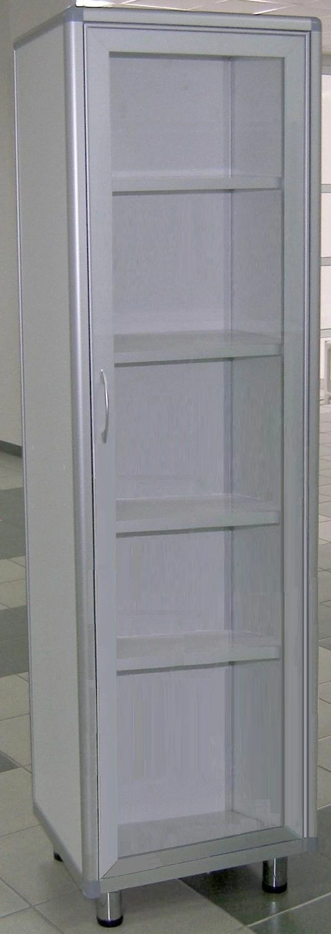 Medical Cabinet (Type 2) - Single Door with 4 Shelves