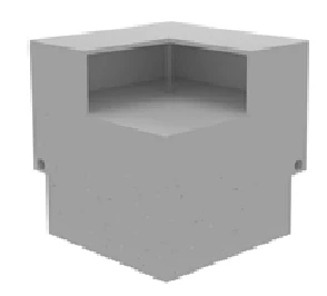 External Corner Barrier "Barrier C+" - Model "OOO SPEKTR