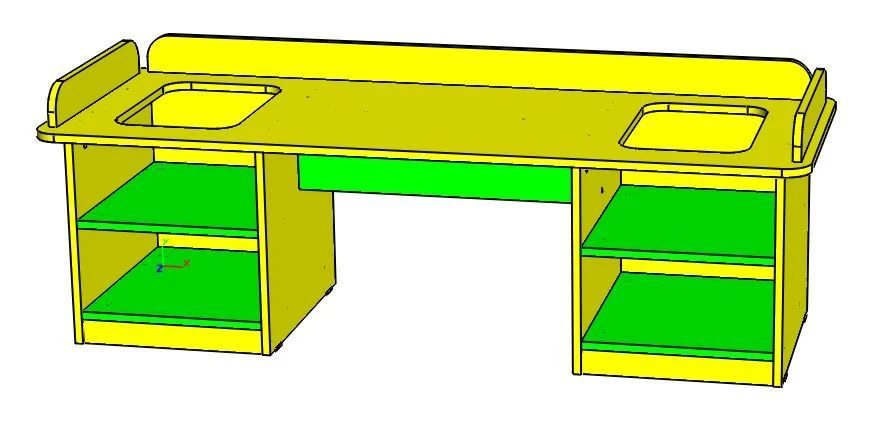 Multi-Functional Educational Table, Art. SStoDi-08