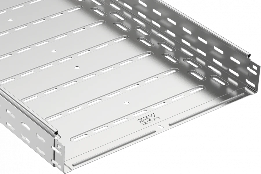 Perforated Cable Tray 80x400x3000 RAL 9016 CLPK10-080-400-3