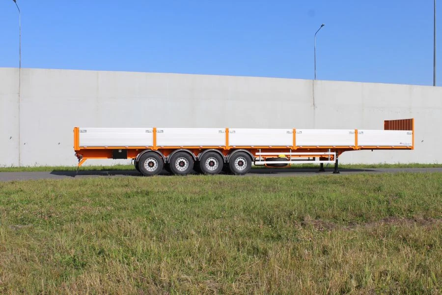 Four-Axle Platform Semi-Trailer for Hazardous Cargo, FSA-544BA