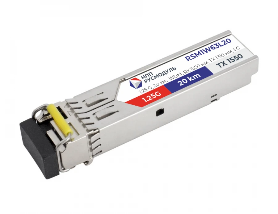 SFP Optical Transceiver Module for Data Transmission RSM1W63L20