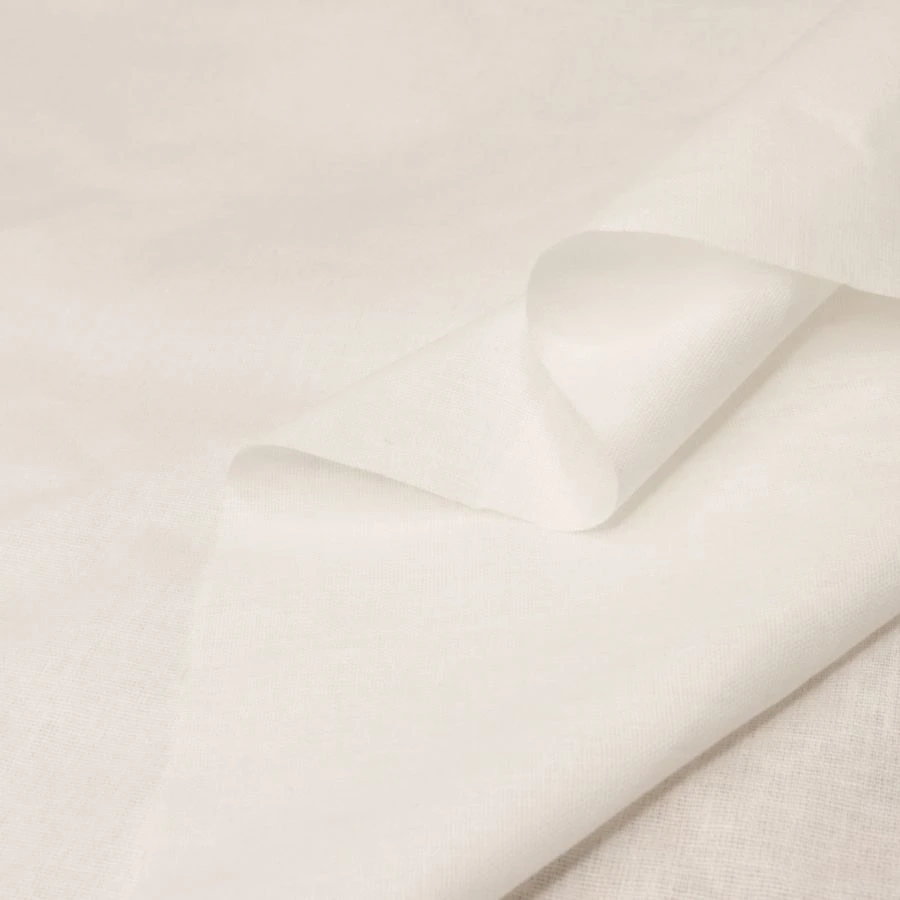 Raw Poplin Fabric Plain Weave Art. 65, Width 165 cm