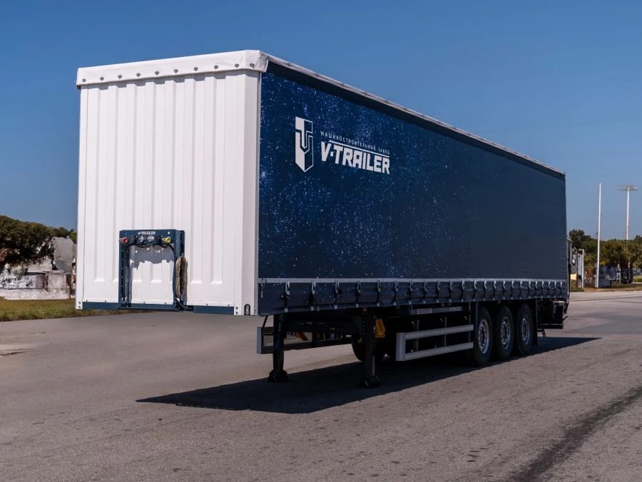 V-Trailer 329 Curtain Side Semi-Trailer