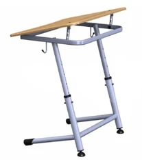 Adjustable Single Desk for Educational Institutions, Model PL-OU3-5