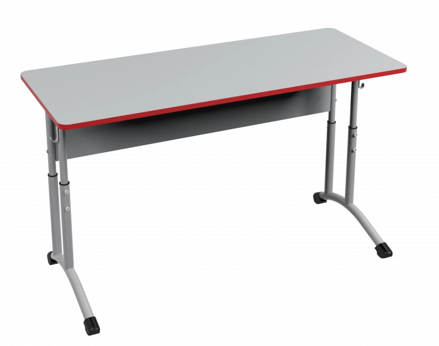 Adjustable Two-Seat Student Desk for Grades 5-7